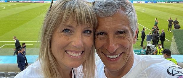 Euro 2021 : Nagui et sa femme Mélanie Page, Valérie Bègue... tous unis pour applaudir la France !