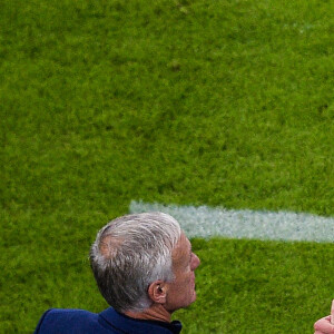 Didier Deschamps, Adrien Rabiot - Match de l'UEFA Euro 2020 opposant l'Allemagne à la France au stade Allianz Arena à Munich. Le 15 juin 2021. © Federico Pestellini/Panoramic/Bestimage