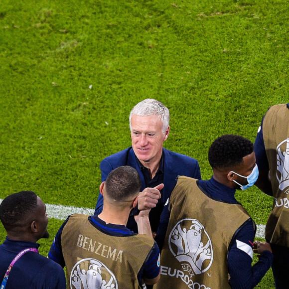 Didier Deschamps - Match de l'UEFA Euro 2020 opposant l'Allemagne à la France au stade Allianz Arena à Munich. Le 15 juin 2021. © Federico Pestellini/Panoramic/Bestimage