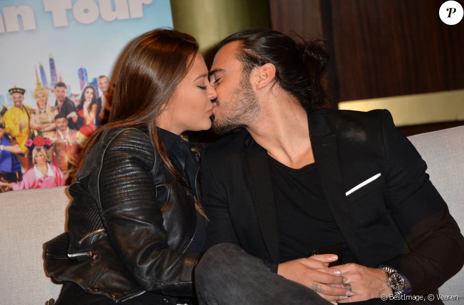 Benjamin Samat et Alix à l'avant-première de la nouvelle saison de l'émission de télé-réalité "Les Marseillais Asian Tour" au cinéma Gaumont Champs-Elysées à Paris, France, le 13 février 2019. © Veeren/Bestimage