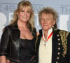 Rod Stewart et sa femme Penny Lancaster - Cérémonie des "Brit Awards 2020" à l'O2 Arena à Londres.