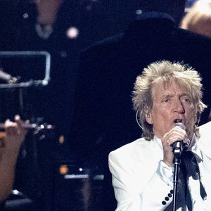 Rod Stewart - Cérémonie des "Brit Awards 2020" à l'O2 Arena à Londres, le 18 février 2020.