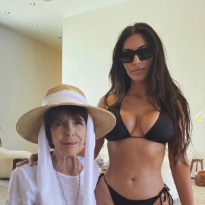 Kim Kardashian et sa grand-mère, MJ.