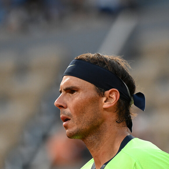 Rafael Nadal-Novak Djokovic a battu Rafael Nadal (3-6, 6-3, 7-6 [4], 6-2 en 4h11) lors de la demi-finale des Internationaux de France de Roland Garros à Paris, le 11 juin 2021. © Chryslene Caillaud / Panoramic / Bestimage 