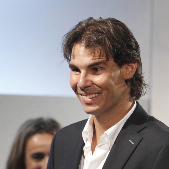 Rafael Nadal, Cérémonie de remise du drapeau espagnol à celui qui le portera lors de la cérémonie d'ouverture des Jeux Olympiques de Londres, le 14 Juillet 2012.