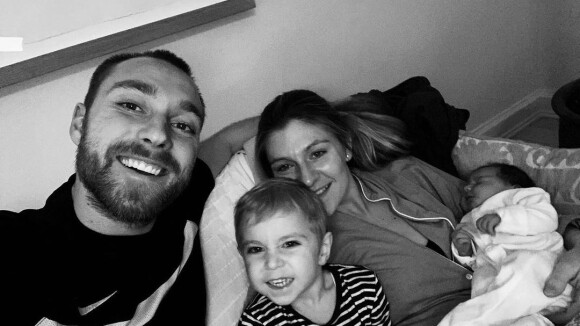 Christian Eriksen est sorti de l'hôpital : retrouvailles avec sa femme Sabrina et leurs enfants