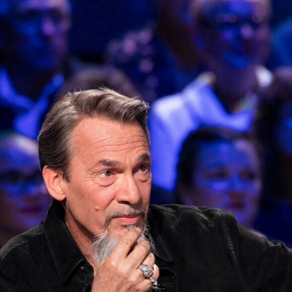 Exclusif - Florent Pagny - Enregistrement de l'émission "La boite à secrets" N°2, présentée par F.Bollaert, et qui sera diffusée le 20 décembre sur France 3 en prime time. Le 8 octobre 2019 © Tiziano Da Silva / Bestimage 