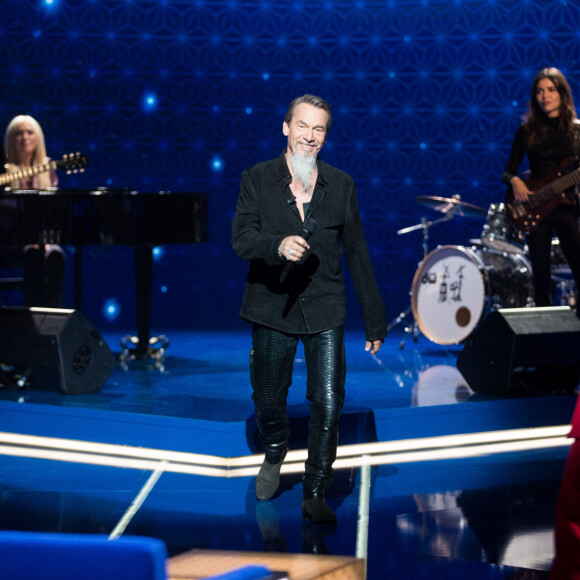 Exclusif - Florent Pagny - Enregistrement de l'émission "La boite à secrets" N°2, présentée par F.Bollaert, et qui sera diffusée le 20 décembre sur France 3 en prime time. Le 8 octobre 2019 © Tiziano Da Silva / Bestimage 