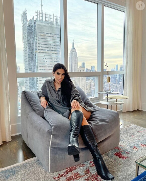Milla Jasmine à New York. Décembre 2020