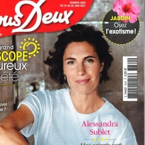 Alessandra Sublet en interview pour "Nous Deux"