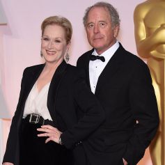 Meryl Streep et son mari Don Gummer à la 87e cérémonie des Oscars à Hollywood