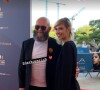 Alexandra Rosenfeld a posté cette photo avec Darko Perić au Festival de Monte-Carlo, sur Instagram, le 22 juin 2021