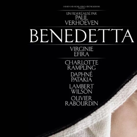 Virginie Efira dans le film "Benedetta", de Paul Verhoeven. Sortie prévue le 9 juillet 2021.