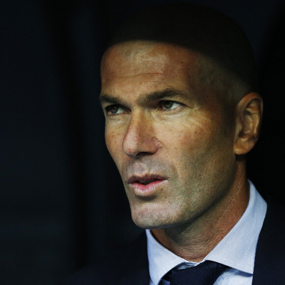Zinedine Zidane à Madrid le 1er octobre 2019.