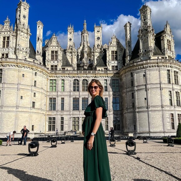 Ophélie Meunier au Château de Chambord. Juin 2021
