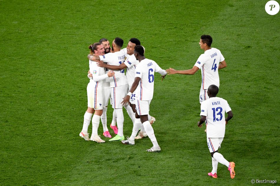 Match de football de l'Euro 2020 à Budapest : La France ex aequo avec le Portugal 2-2 au Stade Ferenc-Puskas le 23 juin 2021. © Anthony Bibard/FEP/Panoramic / Bestimage