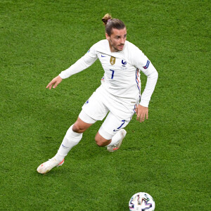 Antoine Griezmann - Match de football de l'Euro 2020 à Budapest : La France ex aequo avec le Portugal 2-2 au Stade Ferenc-Puskas le 23 juin 2021. © Anthony Bibard/FEP/Panoramic / Bestimage