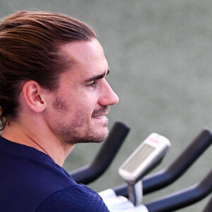 Antoine Griezmann lors de l'entraînement de l'équipe de France de football pendant UEFA EURO 2020, à Budapest, Hongrie, le 21 juin 2021. © Anthony Bibard/FEP/Panoramic/Bestimage