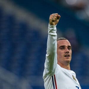 Attitude - Joie de Antoine Griezmann ( 7 - France ) - - Match amical de préparation à l'Euro 2021 France - Bulgarie (3-0) au Stade de France en présence de 5000 spectateurs à Saint-Denis le 8 juin 2021. © Federico Pestellini / Panoramic / Bestimage


