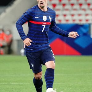 Antoine Griezmann (France) lors du match amical de préparation de l'UEFA Euro 2020 "France - Pays de Galles (3-1)" au stade Allianz Riviera à Nice, le 2 juin 2021.


