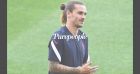 Antoine Griezmann : Mia, Alba et Amaro supporters assortis, "de tout coeur" avec leur papa