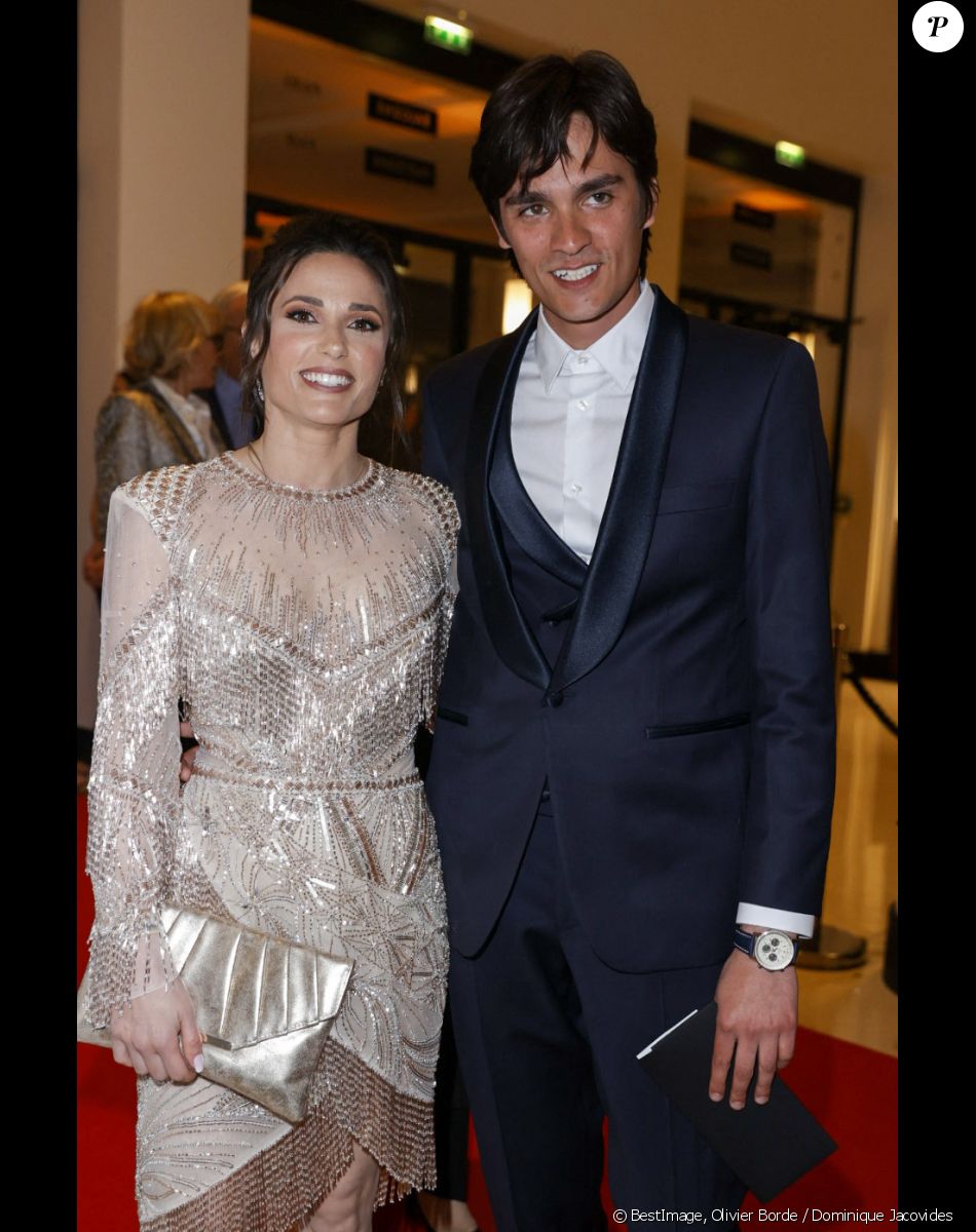 Capucine Anav et Alain-Fabien Delon - Arrivées à la 45ème cérémonie des César à la salle Pleyel à Paris le 28 février 2020. © Olivier Borde / Dominique Jacovides / Bestimage