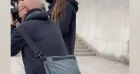 Maëlle (The Voice) face aux photographes. Juin 2021