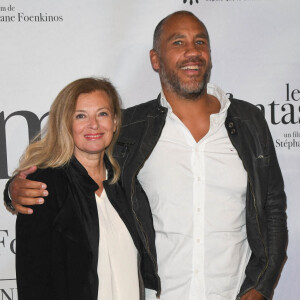 Valérie Trierweiler et son compagnon Romain Magellan - Avant-première du film "Les fantasmes" au cinéma Pathé Wepler à Paris. Le 24 juin 2021 © Coadic Guirec / Bestimage