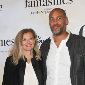 Valérie Trierweiler et son compagnon Romain Magellan - Avant-première du film "Les fantasmes" au cinéma Pathé Wepler à Paris. Le 24 juin 2021 © Coadic Guirec / Bestimage