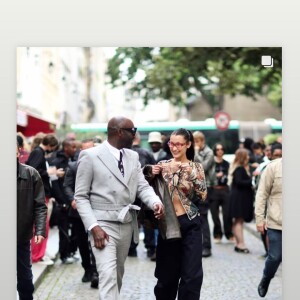 Bella Hadid à Paris. Juin 2021