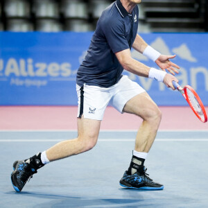 Andy Murray (Gbr) - Montpellier : Andy Murray éliminé par Egor Gerasimov au tournoi de Monpellier (7-6 (10/8), 6-1) à l'Open Sud de France, le 23 février 2021. © JB Autissier / Panoramic / Bestimage 