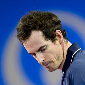 Andy Murray (Gbr) - Montpellier : Andy Murray éliminé par Egor Gerasimov au tournoi de Monpellier (7-6 (10/8), 6-1) à l'Open Sud de France, le 23 février 2021. © JB Autissier / Panoramic / Bestimage 