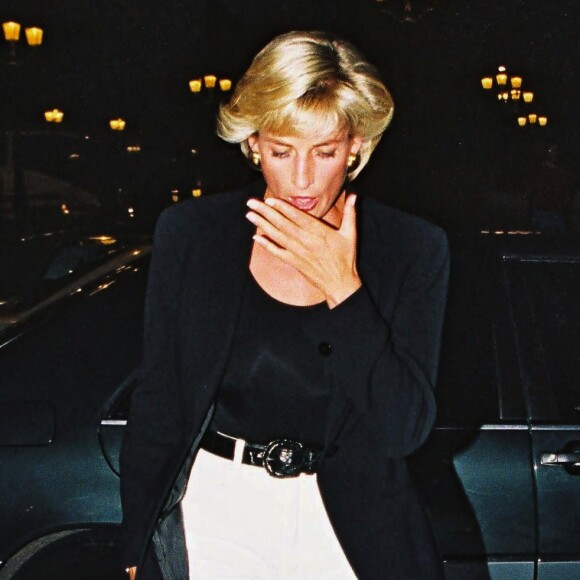 Diana au Ritz à Paris. 
