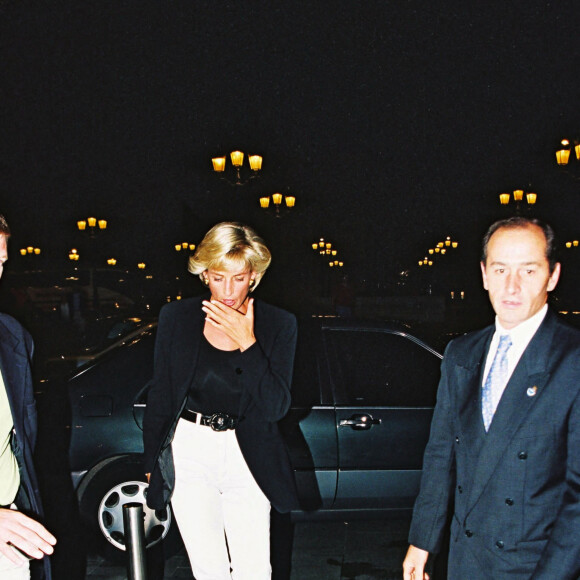 Diana Spencer au Ritz à Paris en 1997.