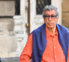 Patrick Balkany arrive au palais de justice de Paris pour entendre la décision de la cour d'appel concernant l'affaire de blanchiment aggravée contre lui et sa femme Isabelle. Le 27 mai 2020.
