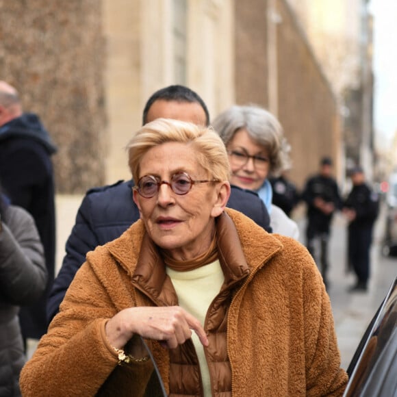 Isabelle Balkany vient chercher son mari Patrick Balkany libéré de la prison de la Santé le 12 février 2020.