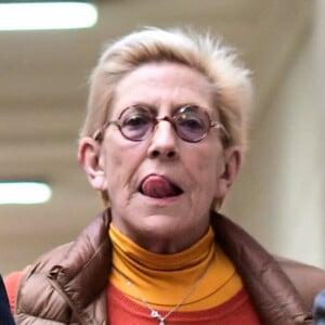 Isabelle Balkany arrive au tribunal de Paris pour un jugement en appel pour blanchiment de fraude fiscale le 3 février 2020.