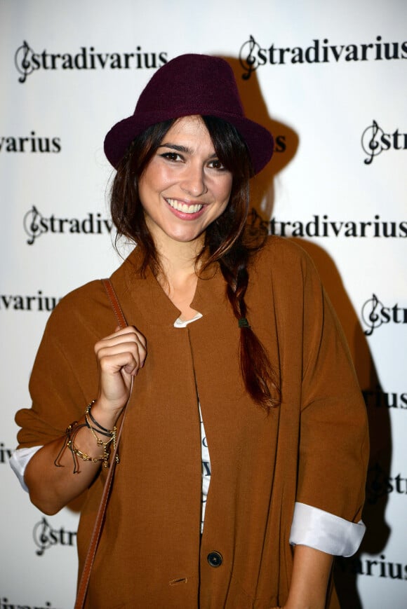 Cristina Brondo lors de la soirée "Event Paper" de la marque Stradivarius à Barcelone, le 8 octobre 2014.