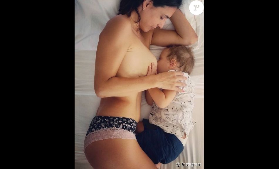 Cristina Brondo en famille sur Instagram. Le 8 août 2020.