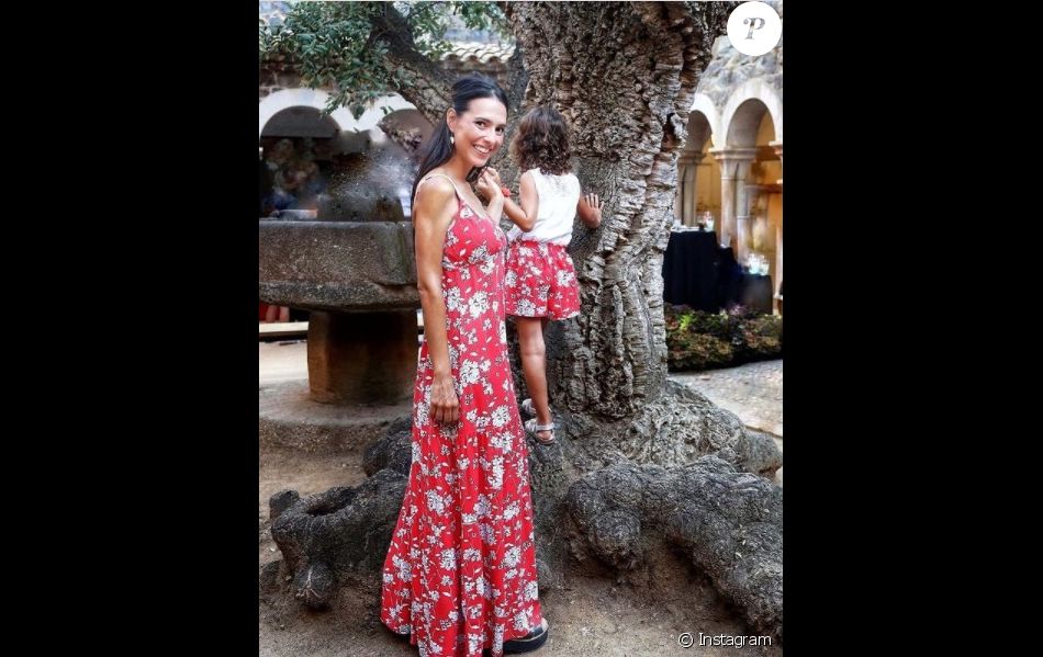 Cristina Brondo en famille sur Instagram. Le 14 août 2018.