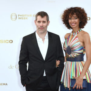 Jalil Lespert et Sonia Roland - Soirée du dîner de la Semaine du Cinema Positive au Palm Beach lors du 71e Festival International de Cannes, le 14 mai 2018. © Giancarlo Gorassini/Bestimage