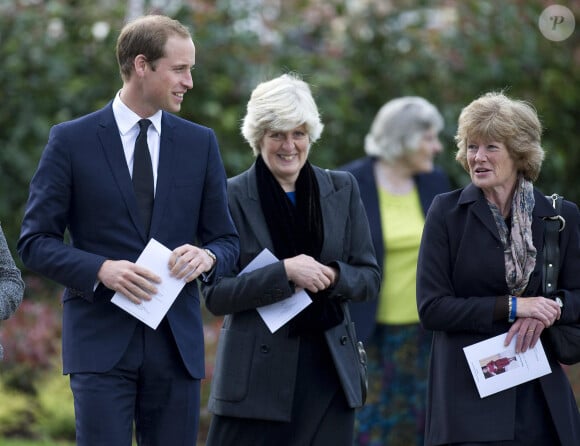 Le prince William d'Angleterre a assisté aux obsèques de sa nourrice Olga Powell à Harlow avec ses tantes, Lady Jane Fellowes et Sarah McCorquodale.