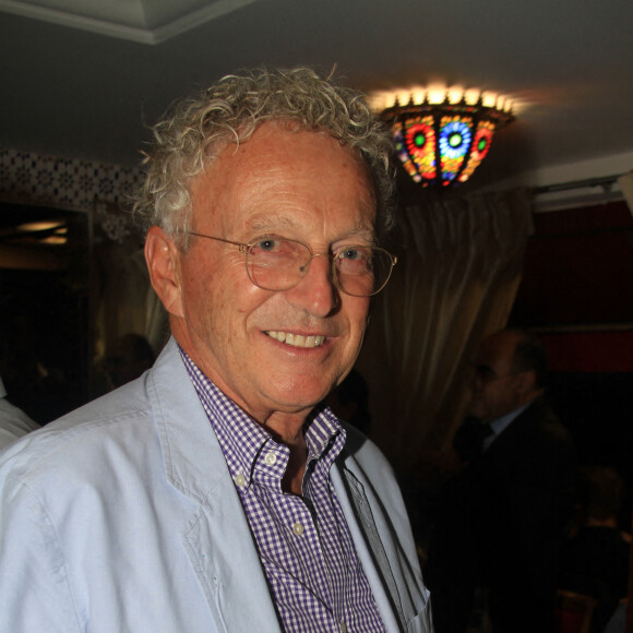 Nelson Monfort lors de la soirée de remise de la "Fourchette d'Or" au restaurant "La Table Marocaine" de Gérard et Bouchra Atlani à Paris le 15 septembre 2020. © Philippe Baldini / Bestimage