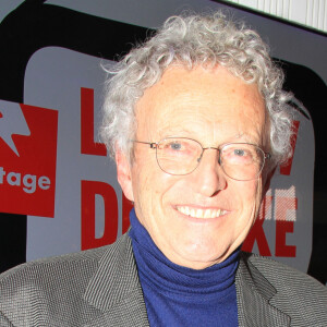 Exclusif - Nelson Monfort lors de l'émission "Le Show de Luxe" sur la Radio Voltage à Paris, France, le 14 janvier 2019. © Philippe Baldini/Bestimage