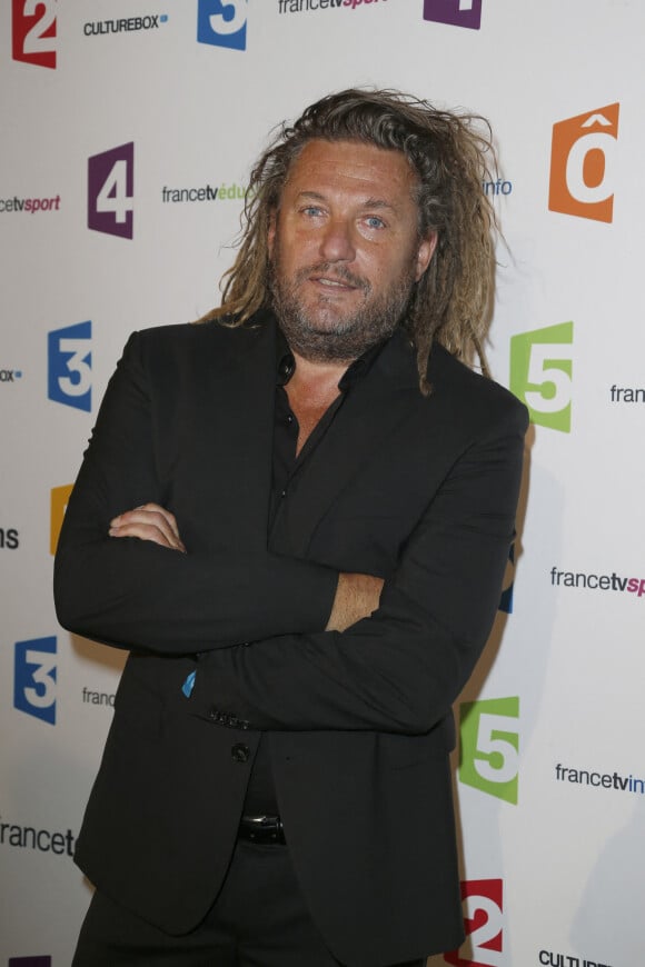 Olivier Delacroix lors de la conférence de presse de rentrée de France Télévisions au Palais de Tokyo à Paris, le 26 août 2014.