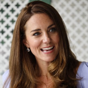 Kate Middleton arrive au palais de Kensington à Londres, Royaume Uni, le 18 juin 2021.