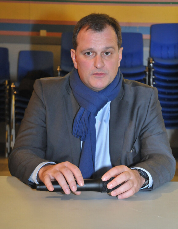 Louis Aliot, Vice President du Front National, à Narbonne, le 18 janvier 2014.