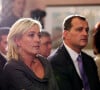 Marine Le Pen et son ex-compagnon Louis Aliot à Paris