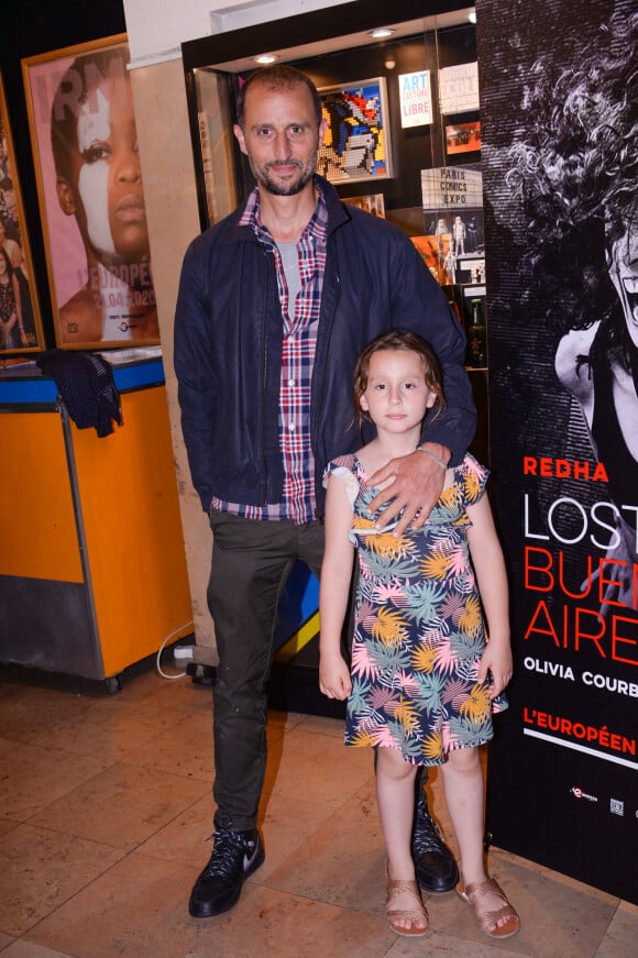 Exclusif - Arié Elmaleh et sa fille Amalia lors de la première du spectacle Lost in Buenos Aires à l'Européen à Paris le 28 juin 2021. © Rachid Bellak / Bestimage 