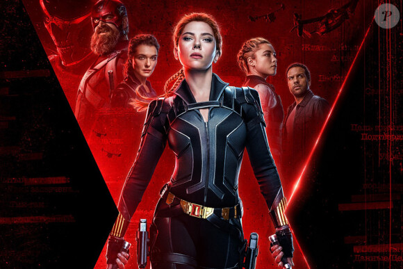 Marvel Studios a publié un poster pour le film Black widow avec Scarlett Johansson 